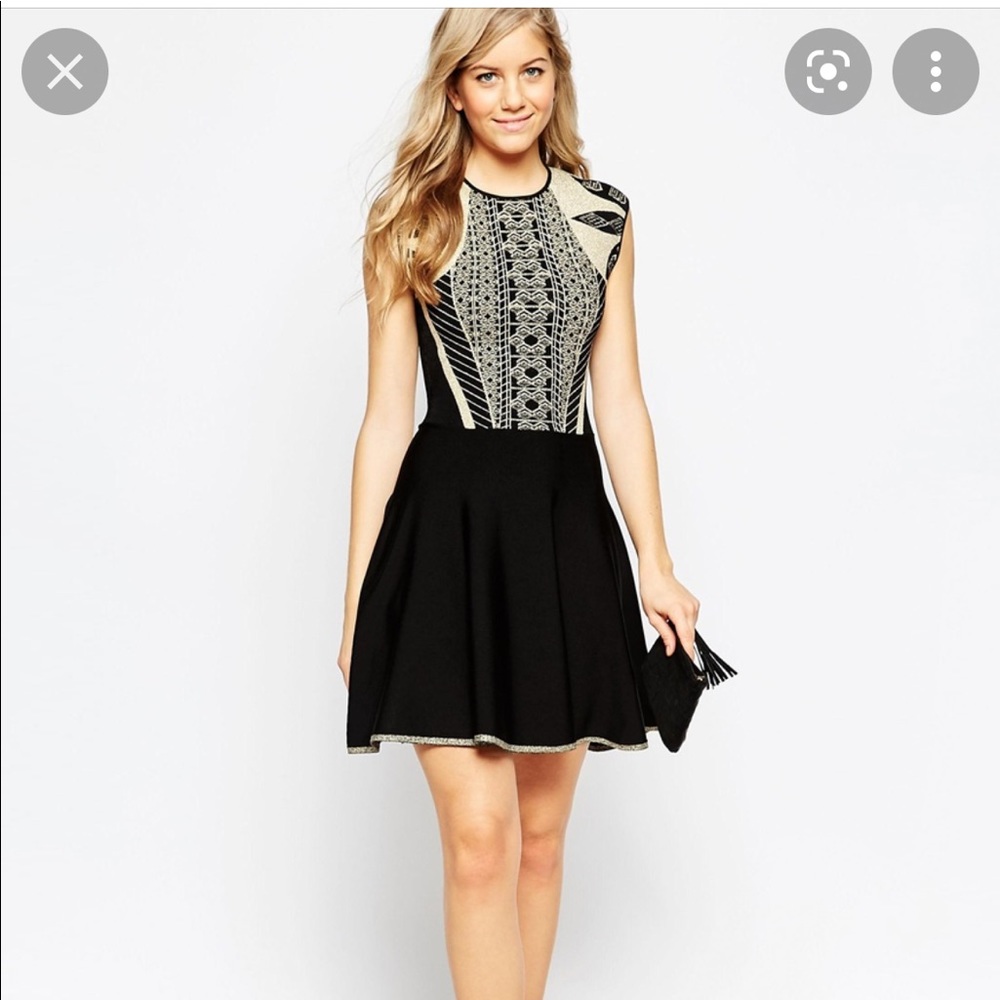 Ted Baker Art Deco dress, size 4